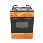 CK6402 NG SCANFROST COOKER 60 X 60 CM WOOD FINISH 4 GAS BURNERS GAS OVEN + GRILL - Image 2